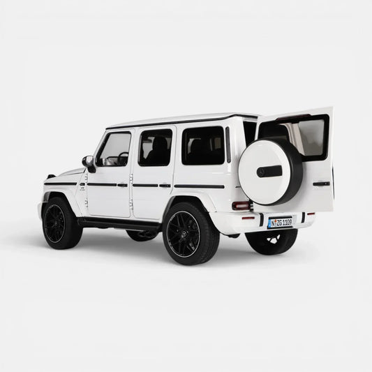 NZG Mercedes-AMG G63 W465 Polar White 1:18 Scale Diecast Model