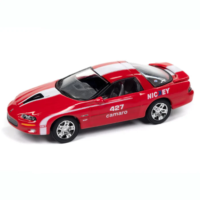 Johnny Lightning Nickey Chevy Camaro 427 ZL1 Red 1:64 Scale Diecast Model