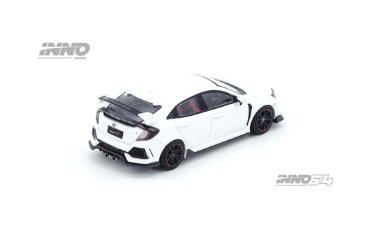 INNO64 Honda Civic Type R FK8 White 1:64 Scale Diecast Model