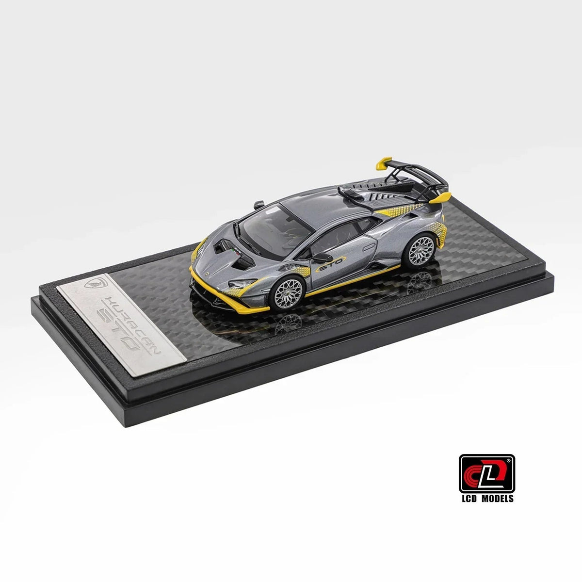Lamborghini Huracan STO Foshan APA XPO Special Package 2025, 1:64 Scale (Silver Grey) collectible diecast model at Poketwheels