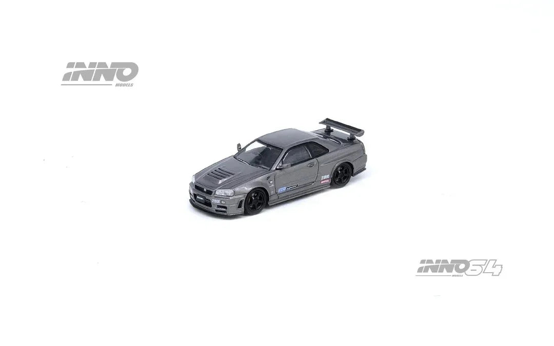 Nissan Skyline GT-R (R34) Omori Factory "Clubman Race Spec",1:64 Scale collectible diecast model at Poketwheels