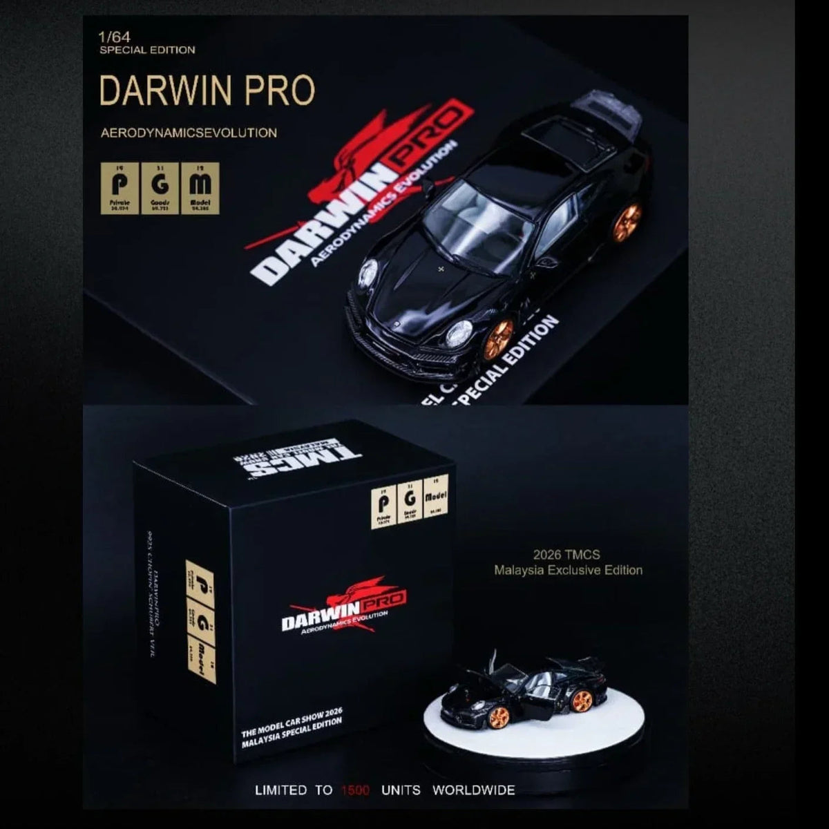 *TMCS 2026* Darwin Pro, The Model Car Show 2026 collectible diecast model at Poketwheels