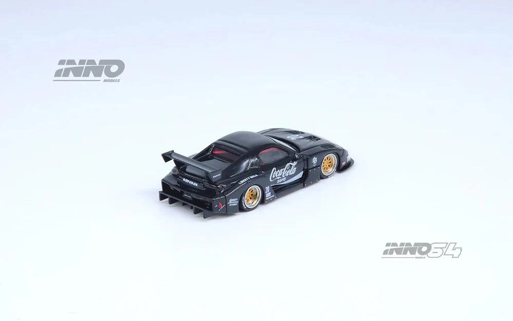 INNO64 Mazda RX7 FD3S LB-Super Silhouette Black 1:64 Scale Diecast Model (Pre-Order)
