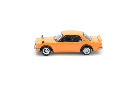 INNO64 Nissan Skyline 2000 GT-R KPGC10 Malaysia Diecast Expo 2023 Orange 1:64 Scale Diecast Model