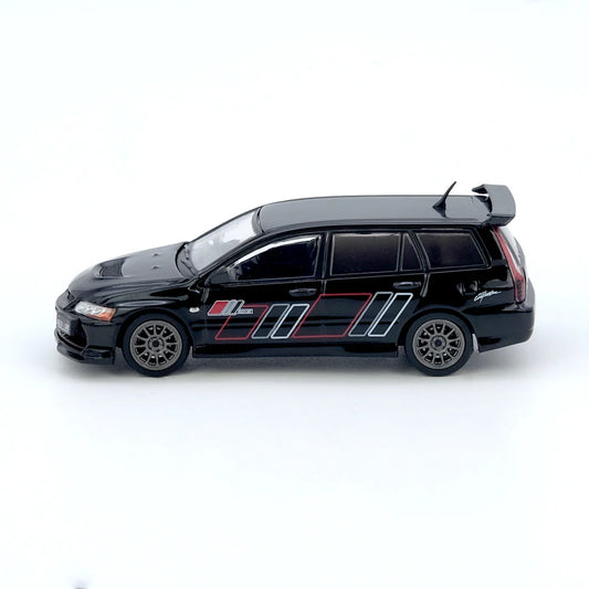 INNO64 Mitsubishi Lancer Evolution IX Wagon 2005 1:64 Scale Diecast Model (Black)