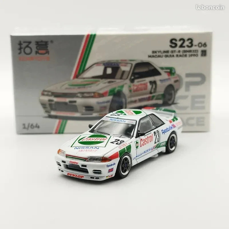Skyline GT-R (BNR32) Macau Guia Race 1990 #23, 1:64 Scale collectible diecast model at Poketwheels
