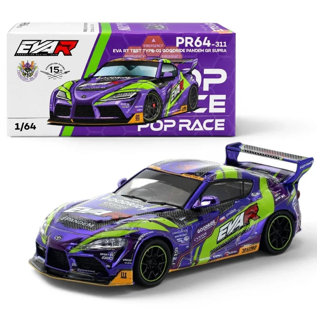 EVA RT Test Type-01 GoodRide Pandem GR Supra, 1:64 Scale collectible diecast model at Poketwheels