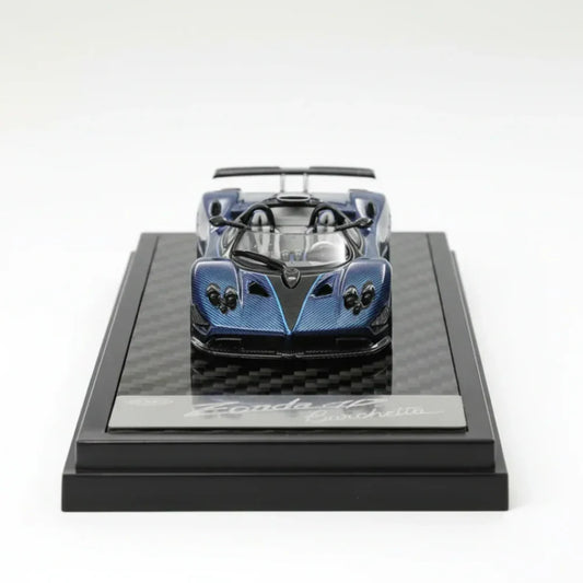 LCD Pagani Zonda HP Carbon Blue 1:64 Scale Diecast Model