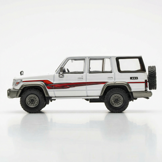 Toyota Land Cruiser LC76 1994 1:64 Scale Diecast Collectible