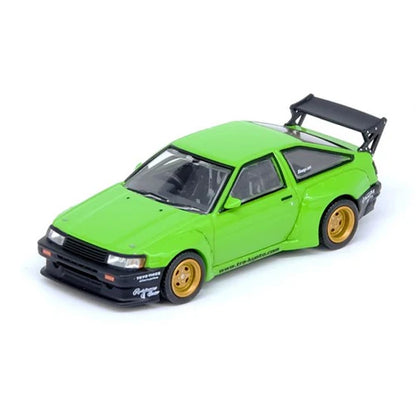 INNO64 Toyota AE86 Levin Pandem Rocket Bunny Green 1:64 Scale Diecast Model