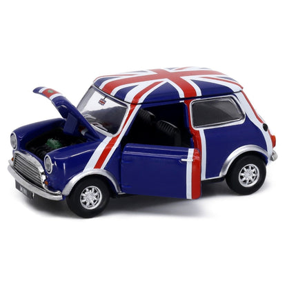 TINY Mini Cooper Union Jack 154 (RHD) 1:50 Scale – Official Licensed Diecast with Acrylic Case