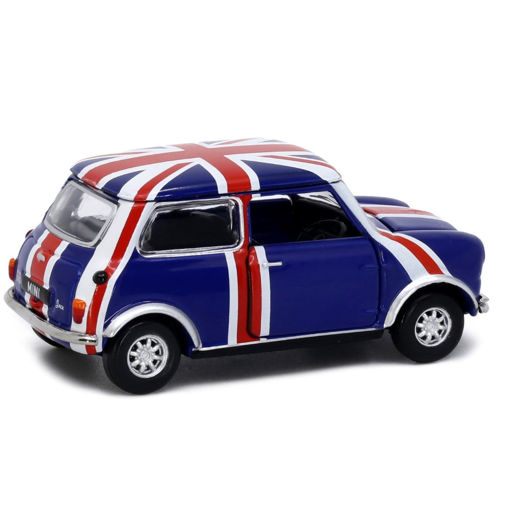 TINY Mini Cooper Union Jack 154 (RHD) 1:50 Scale – Official Licensed Diecast with Acrylic Case