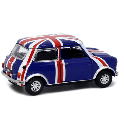 TINY Mini Cooper Union Jack 154 (RHD) 1:50 Scale – Official Licensed Diecast with Acrylic Case