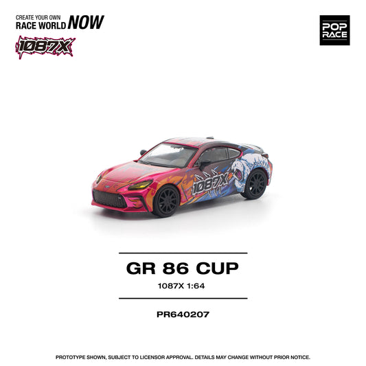 GR86 Cup 1087X 1:64 Scale Diecast Collectible