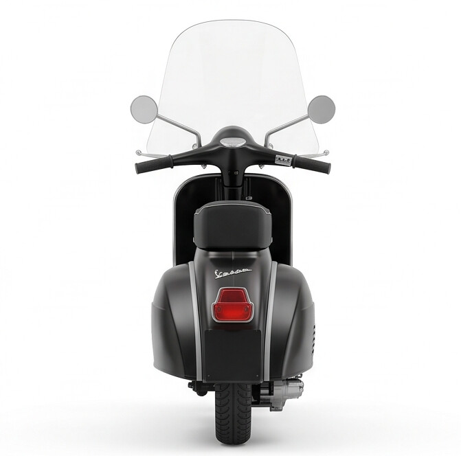 TINY Scooter with Sidecar (SF Express) 1:35 Scale – Official Licensed Diecast with Acrylic Case