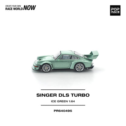 POPRACE Singer DLS Turbo Ice Green 1:64 Scale Diecast Model (Pre-Order)
