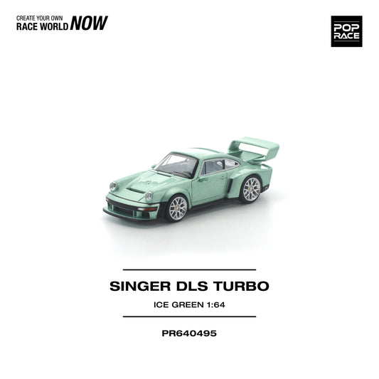 *PRE-ORDER* Singer DLS Turbo, 1:64 Scale (Ice Green) collectible diecast model at Poketwheels