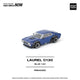 POPRACE Nissan Laurel C130 Blue 1:64 Scale Diecast Model (Pre-Order)