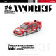 PRE-ORDER Works Model Mitsubishi Lancer Evolution VI Tommi Makinen 2001 WRC Catalunya, 1:64 Scale