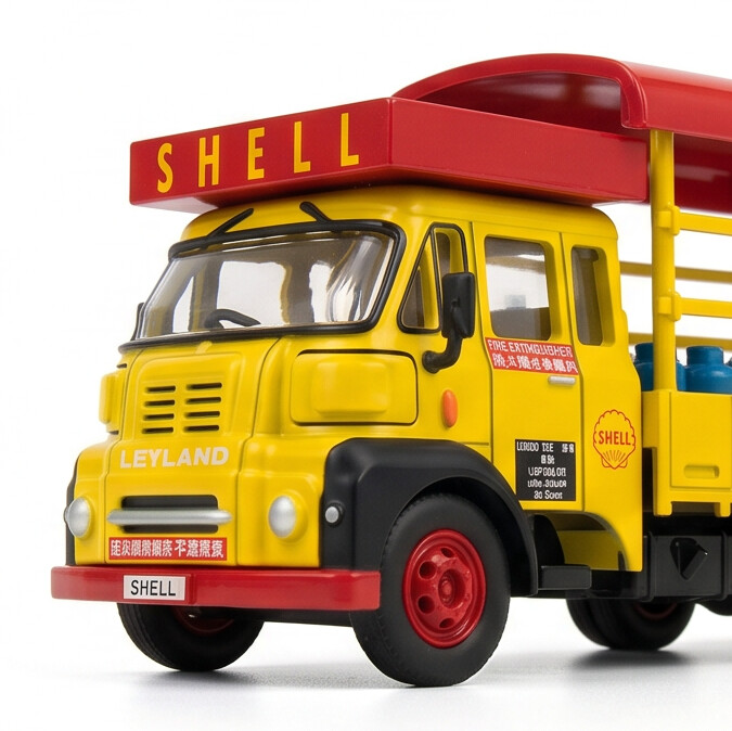 TINY Leyland FG Shell 1:50 Scale (ATC66167) – Official Licensed Diecast Truck with Acrylic Case