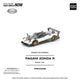 POPRACE Pagani Zonda R White 1:64 Scale Diecast Model (Pre-Order)