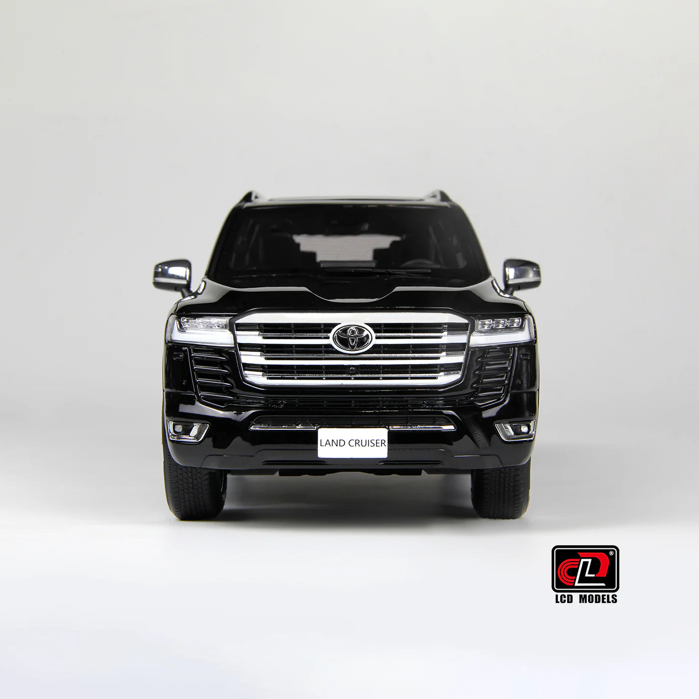 LCD Toyota Land Cruiser 300 ZX Black 1:18 Scale Diecast Model