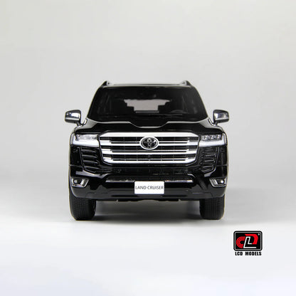 LCD Toyota Land Cruiser 300 ZX Black 1:18 Scale Diecast Model