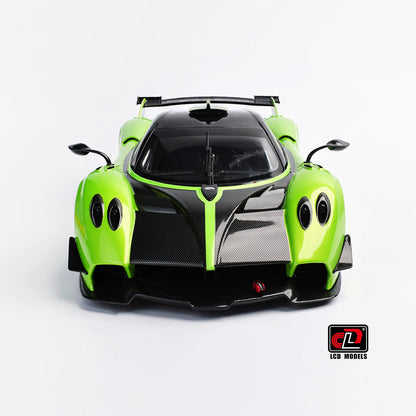 LCD Pagani Huayra R Green 1:18 Scale Diecast Model