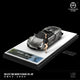 PRE-ORDER Time Micro Porsche 918 Spyder Liquid Silver Figure Edition 1:64 Scale Diecast Model