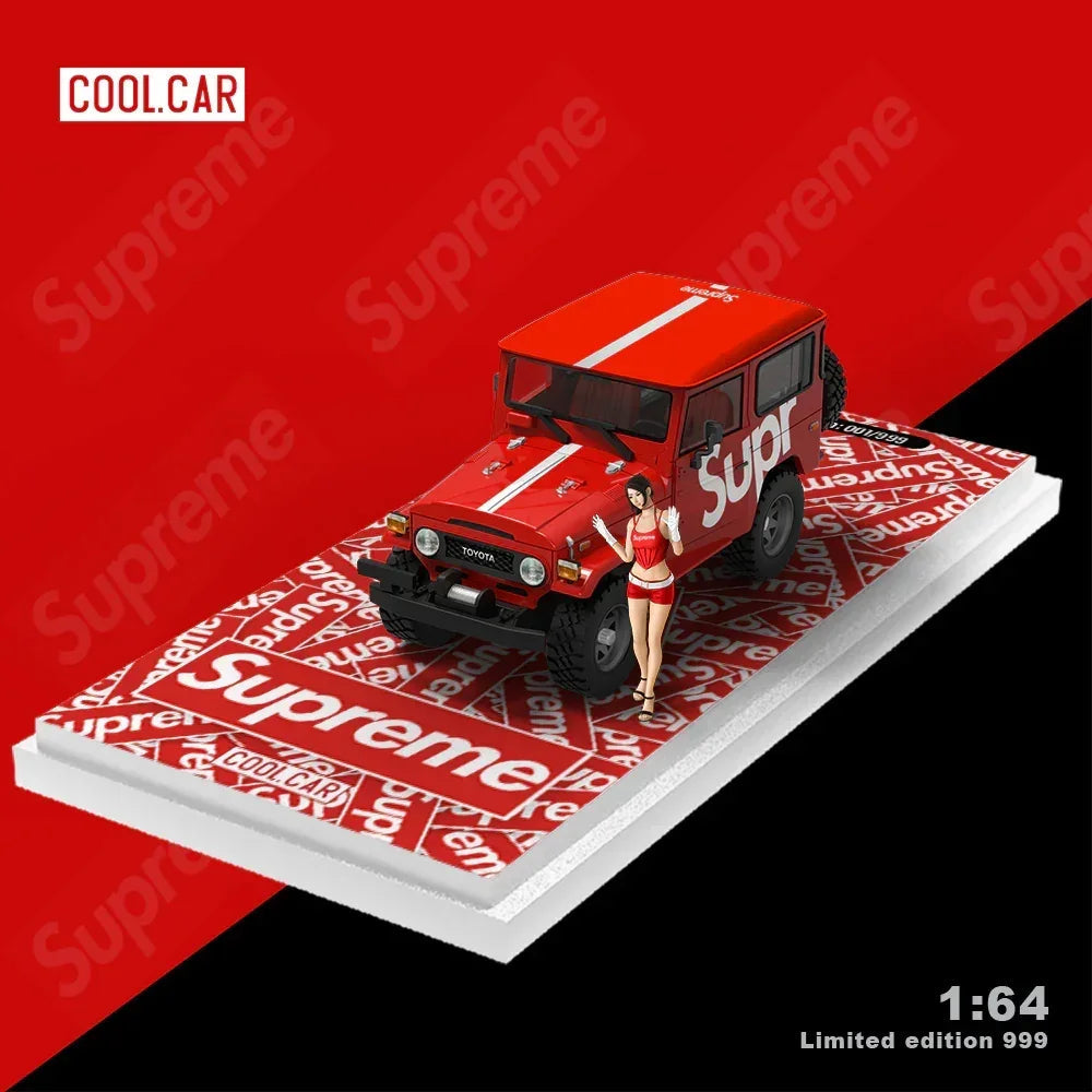 CC-Toyota FJ40-Supreme-Figure Edition(Limited to 999), 1:64 Scale collectible diecast model at Poketwheels