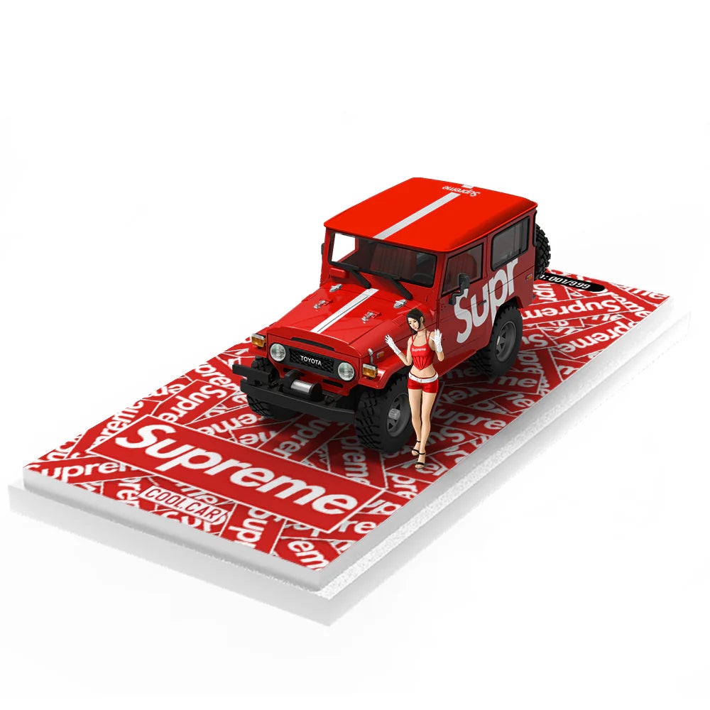 PRE-ORDER Time Micro CC Toyota FJ40 Supreme Figure Edition Limited 999 pcs 1:64 Scale Diecast Model