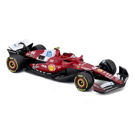 F1 Formula Racing #44 SF25 (Lewis Hamilton), 1:64 Scale (Maroon) collectible diecast model at Poketwheels
