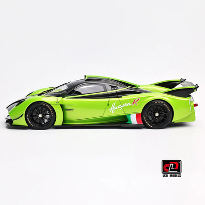 LCD Pagani Huayra R Green 1:18 Scale Diecast Model