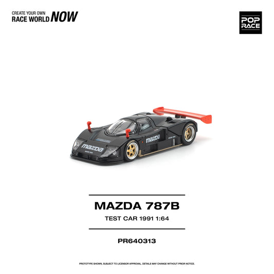 *PRE-ORDER* Mazda 787B 1991 Test Car, 1:64 Scale collectible diecast model at Poketwheels