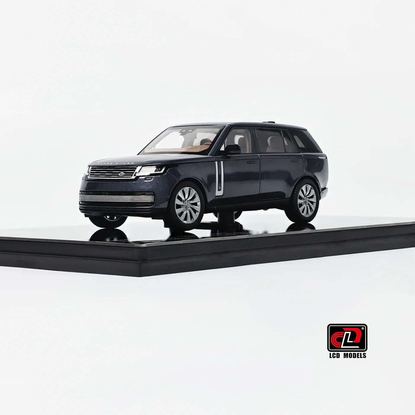 LCD Land Rover Range Rover SV Serenity Blue 1:43 Scale Diecast Model