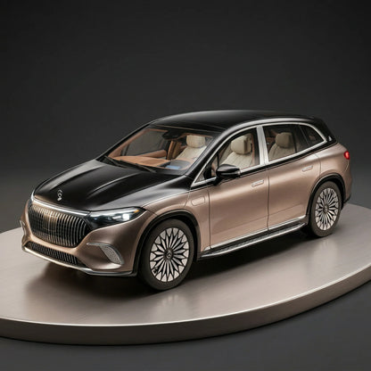 NZG Mercedes-Maybach EQS SUV Brown Onyx Black 1:18 Scale Diecast Model