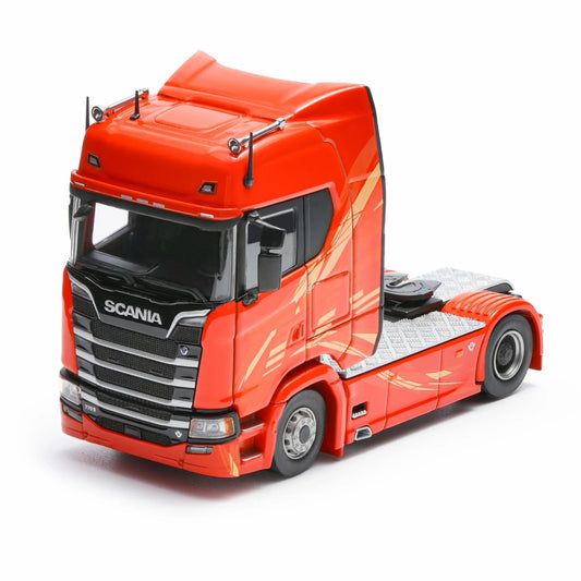 Scania 770S, 1:64 Scale (Orange) collectible diecast model at Poketwheels