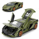 Lamborghini - Light, Sound with Openable Doors, 1:24 Scale (Green) collectible diecast model at Poketwheels
