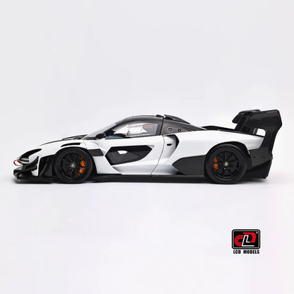 LCD McLaren Senna GTR White 1:18 Scale Diecast Model