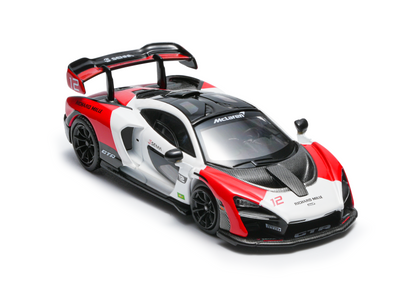 CVL1206 1:64 MASSDI McLaren Senna-WHITE RED