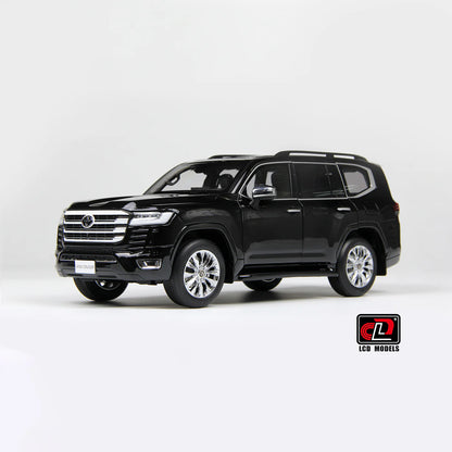 LCD Toyota Land Cruiser 300 ZX Black 1:18 Scale Diecast Model