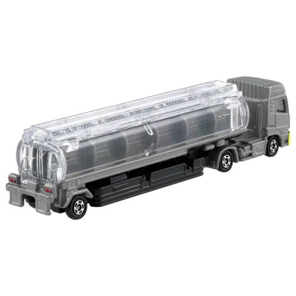 Takara Tomy Tomica Long No.136 UD Truck Quon Tank Lorry 1:89 Scale (Silver)