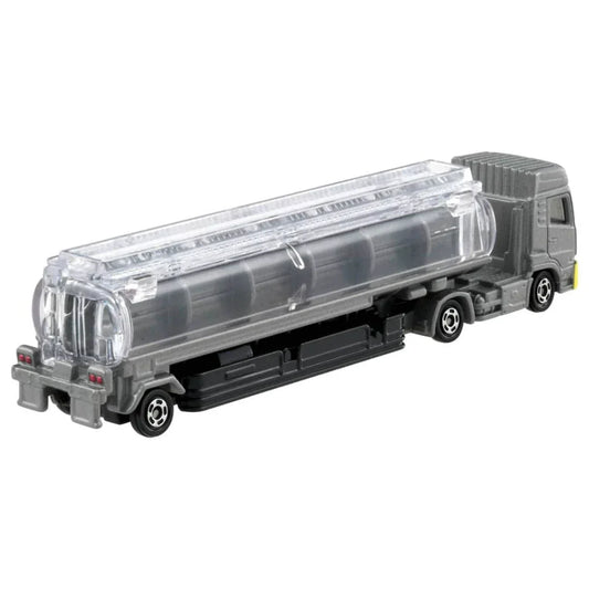 Takara Tomy Tomica Long No.136 UD Truck Quon Tank Lorry 1:89 Scale (Silver)