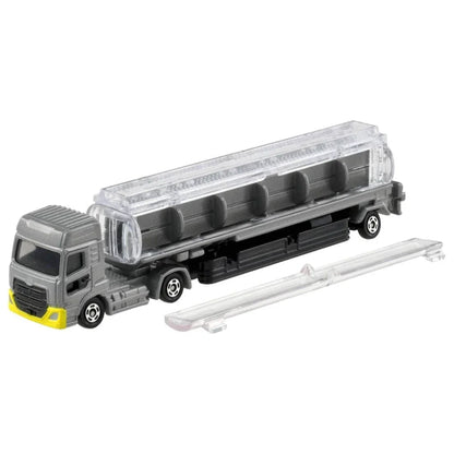 Takara Tomy Tomica Long No.136 UD Truck Quon Tank Lorry 1:89 Scale (Silver)