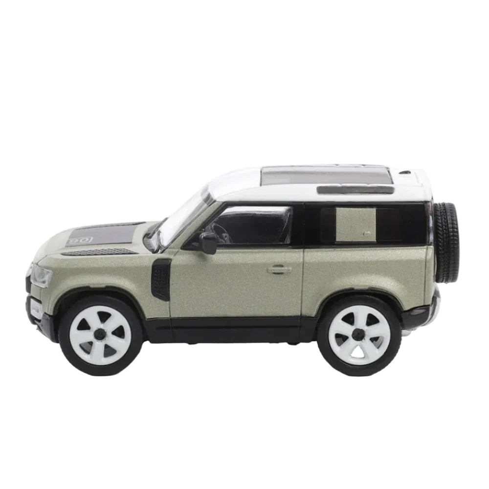 PRE-ORDER SHADOW Land Rover Defender 90 Green 1:64 Scale Diecast Model