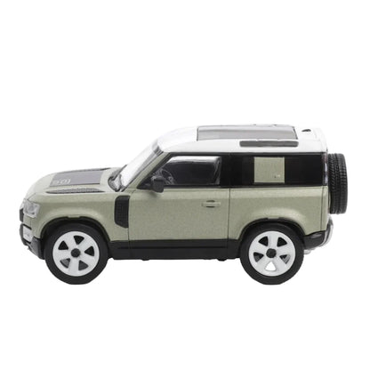 PRE-ORDER SHADOW Land Rover Defender 90 Green 1:64 Scale Diecast Model