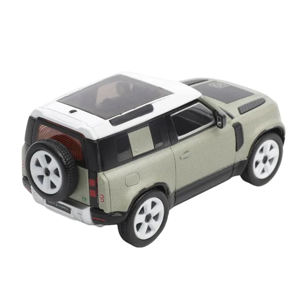 PRE-ORDER SHADOW Land Rover Defender 90 Green 1:64 Scale Diecast Model