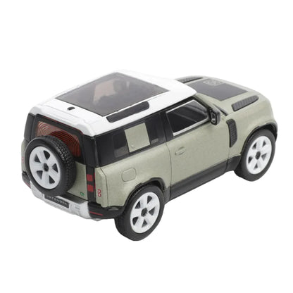 PRE-ORDER SHADOW Land Rover Defender 90 Green 1:64 Scale Diecast Model
