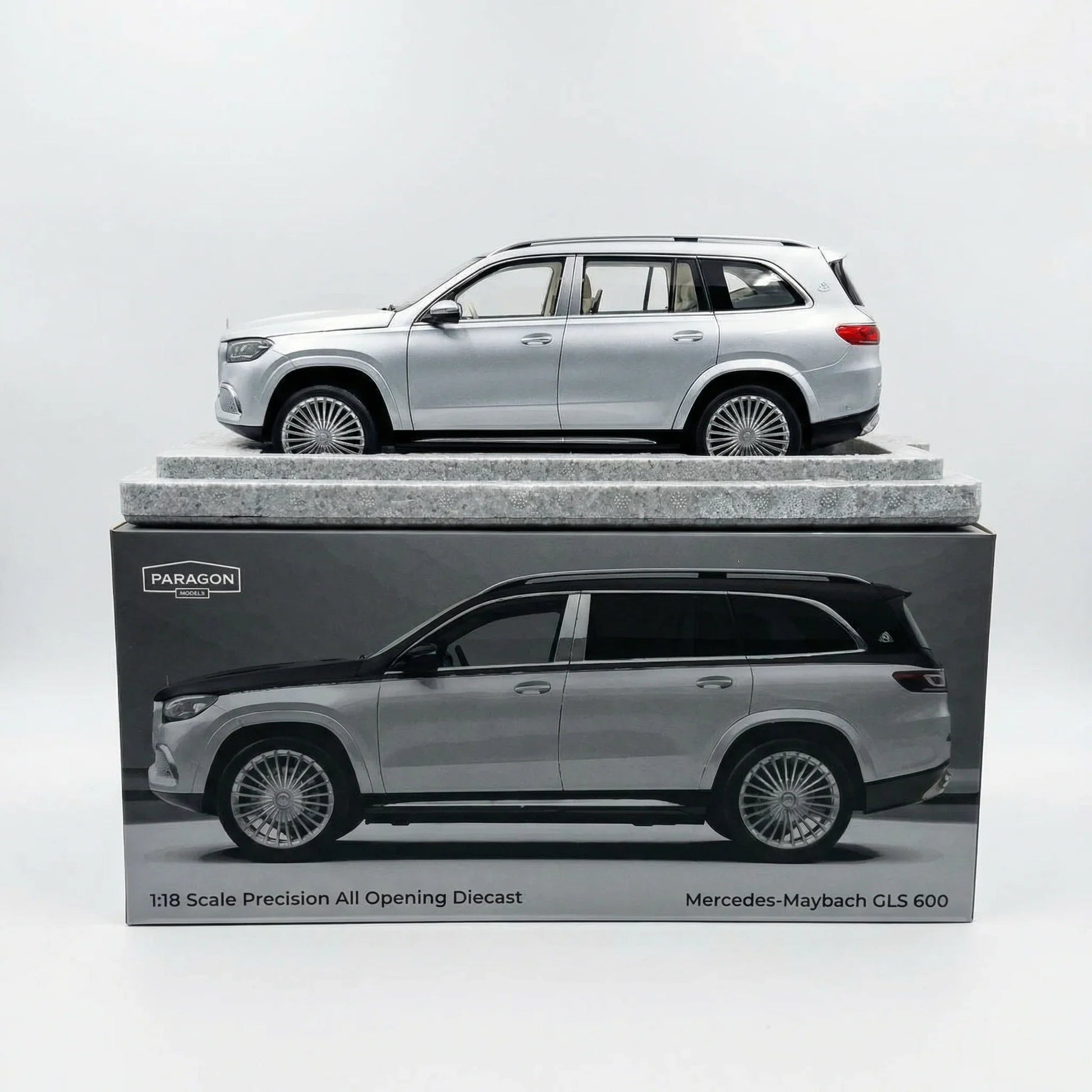 Premium scale diecast model car  – Mercedes-Maybach GLS 600, 1:18 Scale Collectible