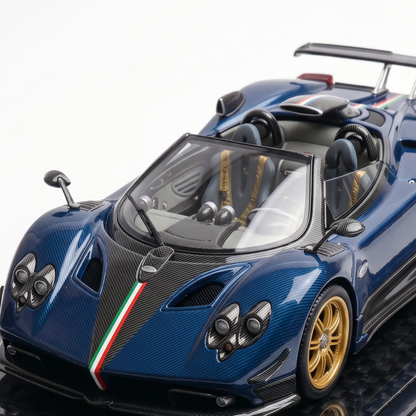 Pagani Zonda HP Barchetta Diecast | 1:64 Scale Model Car | Hypercar Collectible
